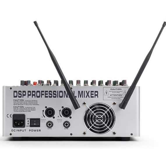 Professional 7-channel mixer with Bluetooth and wireless microphones SP6900 