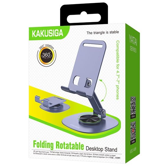 Supporto pieghevole per smartphone da tavolo KSC-1486 F2065 Kakusiga