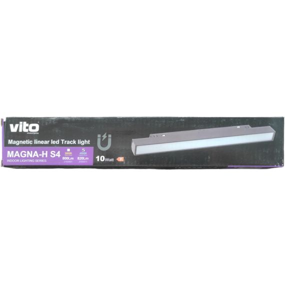 Faretto LED magnetico per illuminazione da binario 10W  820Lm 4000K luce naturale EL932 Vito