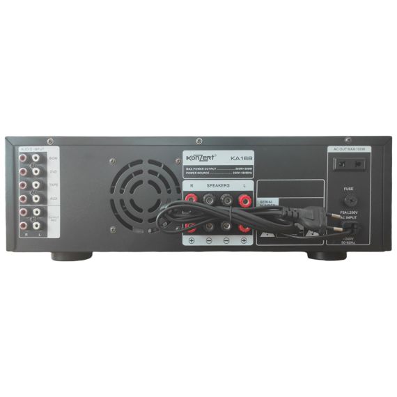 Amplificatore stereo 300Wx2 8 Ohm con telecomando KA168 SP1312 