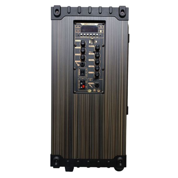 Cassa acustica portatile ricaricabile trolley 12" 80W Bluetooth/SD/USB D-12 