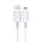 Cavo per ricarica e sincronizzazione Lightning 2m 2.4A bianco KSC-716 F2460 Kakusiga