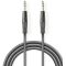 Cable de audio balanceado macho de 6,35 mm a macho de 6,35 mm 3,0 m ND2065 Nedis