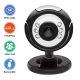 Webcam 2MP con microfono e LED USB 30FPS PC Plug&Play Smart Working Webinar A9128 