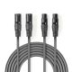 Cavo Audio XLR Bilanciato 2x Maschio a 3 Pin- 2x Femmina a 3 Pin 5m ND8055 Nedis