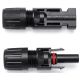 MC4 30A 1000V 2.5 / 4 / 6mm male and female connector for photovoltaic panel WB1602 