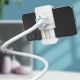 Supporto per smartphone da tavolo 70cm bianco KSC-335 F2390 Kakusiga