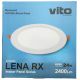 Pannello LED rotondo 24W 2400lm 6000k luce fredda Vito EL112 Vito