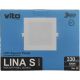 Pannello LED quadrato da incasso 80*80mm 3W luce fredda EL2254 Vito
