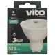 Lampadina LED GU10 6W 528lm luce naturale 4000K EL237 Vito